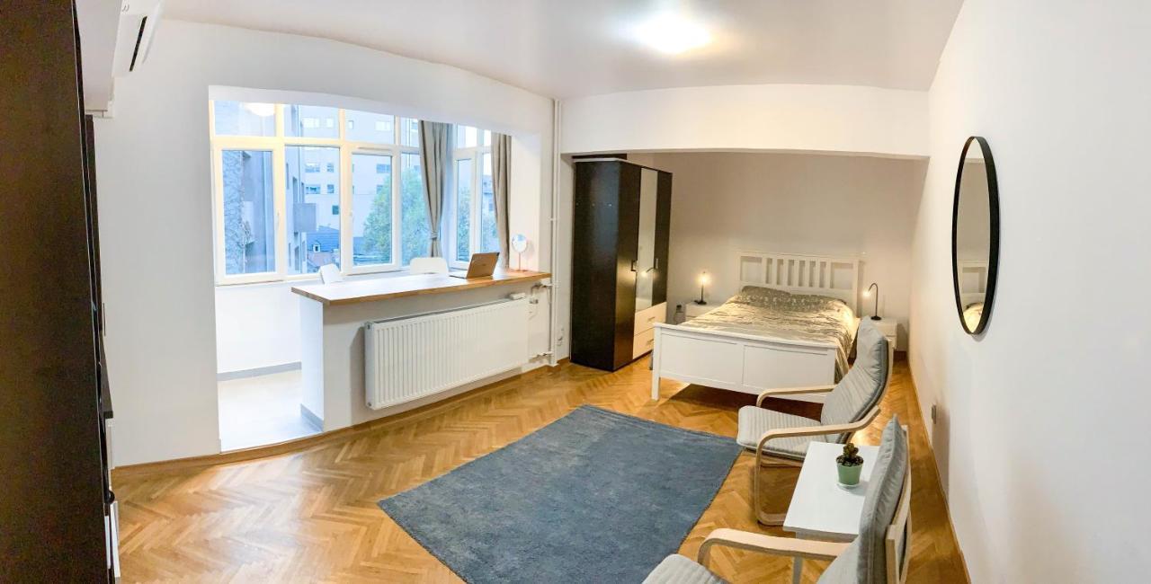 Luterana Studio Apartment Bucareste Exterior foto