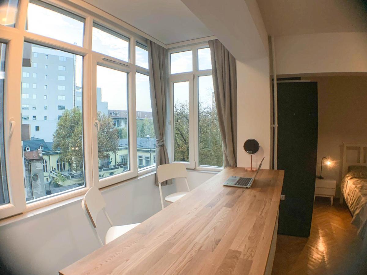 Luterana Studio Apartment Bucareste Exterior foto